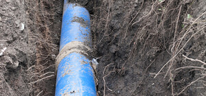 В Криворожском районе населению дали первую воду из нового водопровода