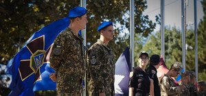 В парке Победы открыли аллеи назвали в честь подразделений Сил обороны