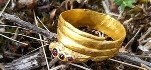 В Днепропетровской области нашли золотое кольцо времен Римской империи