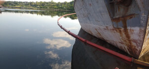 Сухой лиман в Одесской области загрязнили нефтепродуктами с судна