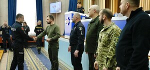 В Одесі нагородили підрозділи МВС, які ліквідували наслідки негоди