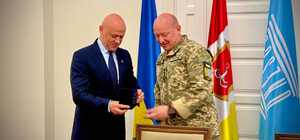 Труханов получил награду ВСУ 