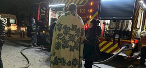 В Днепре в результате ракетного удара полицейский потерял дом и почти всю семью