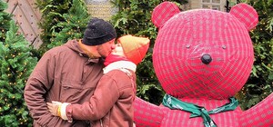 У центрі Львова встановили великих ведмедиків: відео 