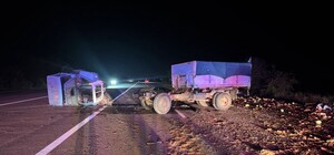 Столкновение самосвала и легковушки в Одесском районе: пострадали несколько человек