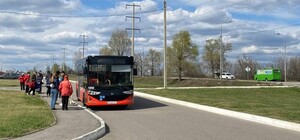 До кладбища №13 пустили автобус