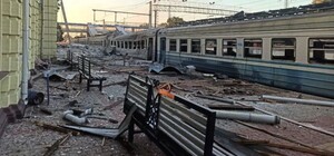 Россияне обстреляли железнодорожную инфраструктуру в Харьковской области