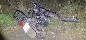 Під Харковом 12-річний підліток на мотоциклі потрапив у ДТП