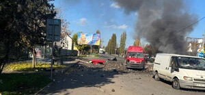 В Черноморске утром дроны-камикадзе ударили по местному рынку: есть погибшие и раненые