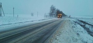 На севере Одесчины выпал мокрый снег: дорожные службы работают, проезд обеспечен