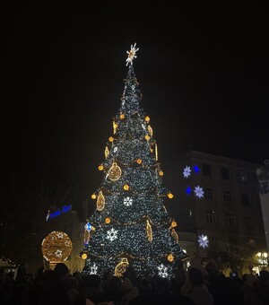 Елка на Греческой площади и ангелы на Дерибасовской: фото праздничной Одессы