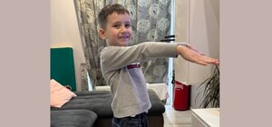 В Одессе четырехлетний Давид готовится установить рекорд Украины