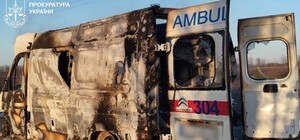 У Харківській області російський дрон вдарив автомобілем швидкої допомоги: загинули двоє медиків