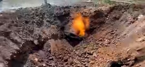 РФ обстріляла газопровід біля Одеси: спалахнула пожежа
