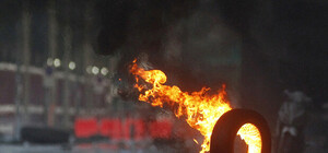 Возле стадиона 