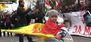 Сирийцы устроили в Харькове митинг в поддержку мира