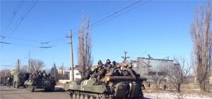 Украинские военные покидают Дебальцево: фотографии