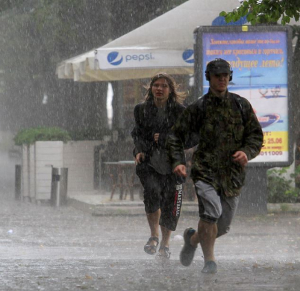 Новость - События - В Полтаве был внезапный дождик