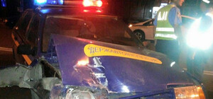 Вночі у Львові ДАЇшники зіткнулися з автівкою, яку переслідували