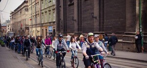 Кавова веломиля у Львові: як це було (фоторепортаж)