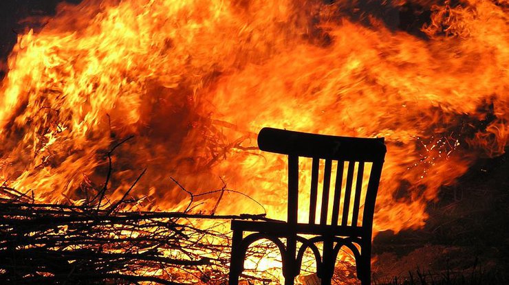 Новость - События - Пожар в Полтаве: загорелось нежилое здание