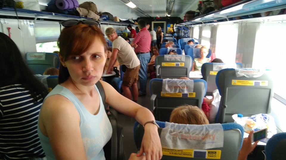 Новость - События - Небольшая поломка: двести пассажиров поезда "Интерсити" ехали стоя