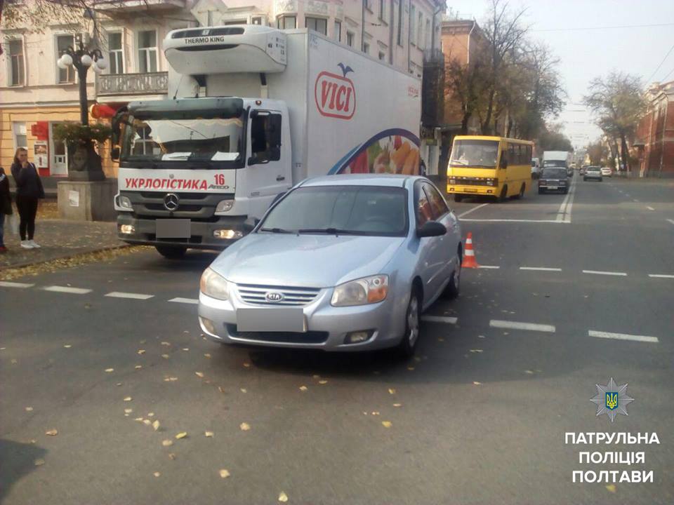 Новость - События - На пешеходном переходе: в Полтаве водитель сбил школьника