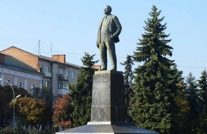 Памятник Ленина, Полтава, 2014 год