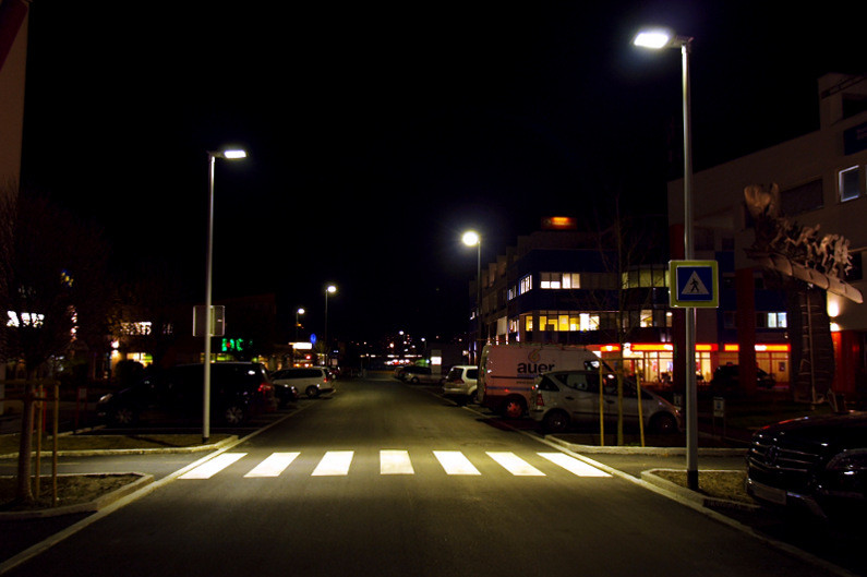 Новость - Транспорт и инфраструктура - Будет светлее: в Полтаве установят освещение на пешеходных переходах