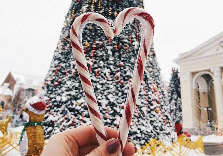 Две новогодние елки с Полтавщины стали лучшими в Украине