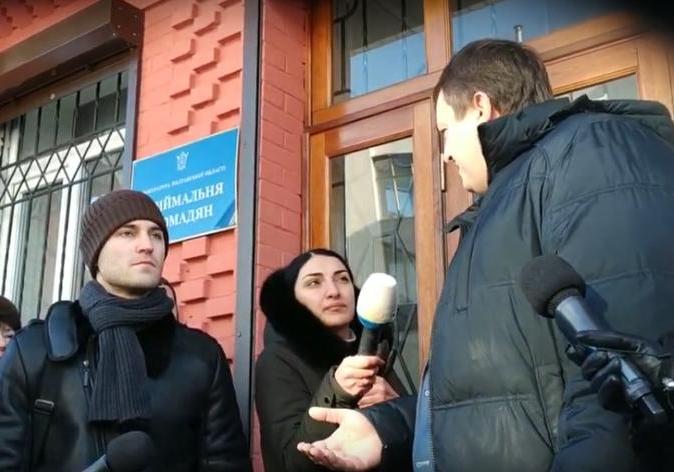 Полтавчане снова штурмовали прокуратуру по делу Натальи Саенко