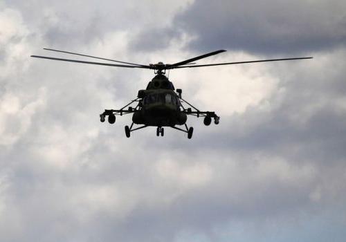 В Ровенской области во время учебно-тренировочного полета упал вертолет Ми-8 