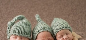 Большое пополнение: в Запорожье родилась тройня (фото)