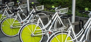 Будет где оставить: около здания мэрии появилась велопарковка (видео)