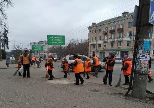 Полтава объявила тендер на уборку улиц