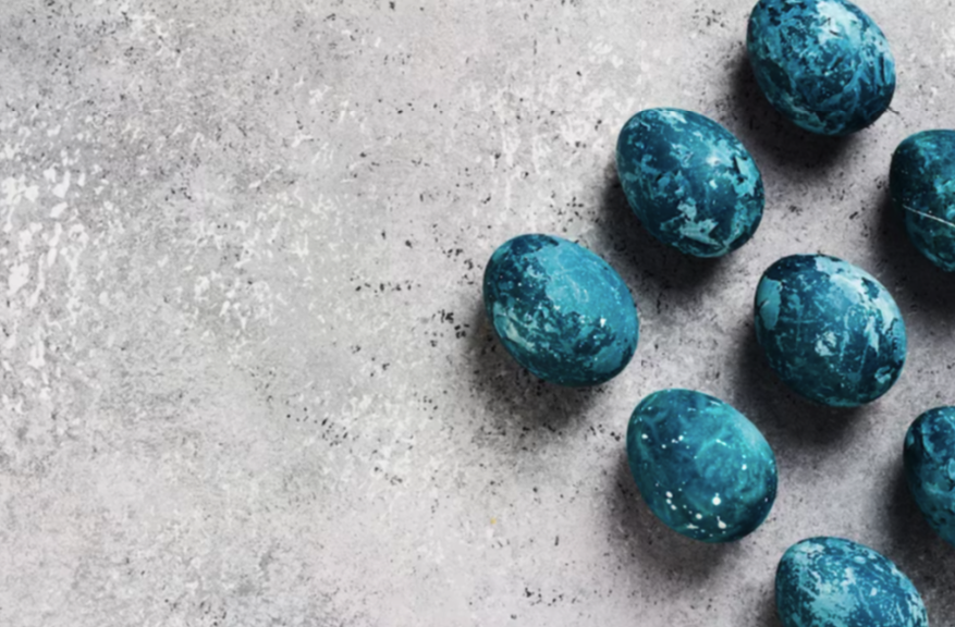 Мраморные яйца