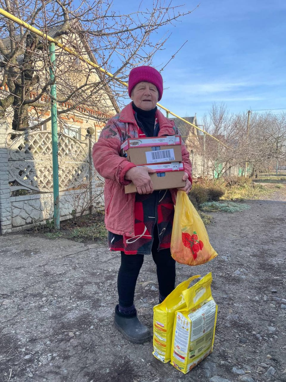 Допомога у Гуляйполе, Преображенку, Оріхів / Фото БО "Щаслива Лапа"