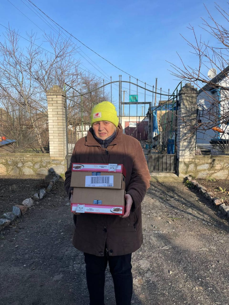 Допомога у Гуляйполе, Преображенку, Оріхів / Фото БО "Щаслива Лапа"