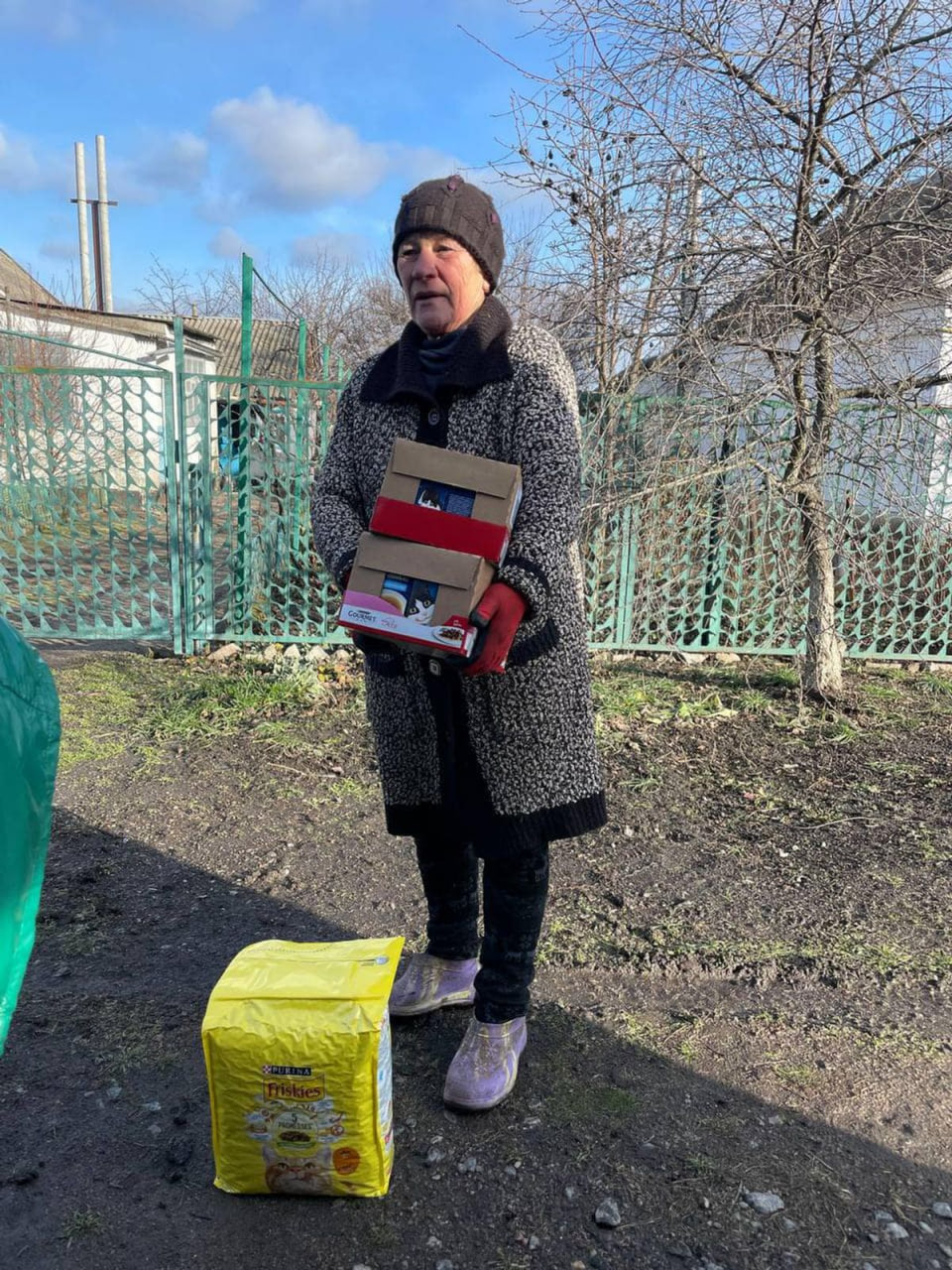 Допомога у Гуляйполе, Преображенку, Оріхів / Фото БО "Щаслива Лапа"