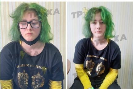 Подозреваемая в стрельбе. Фото: https://t.me/u_poltavi/1202