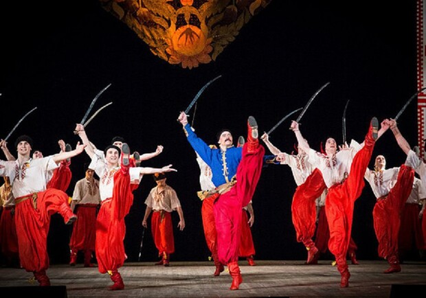 Танцевальный батл. Ансамбль им. Вирского vs Ансамбль RUSTAVI