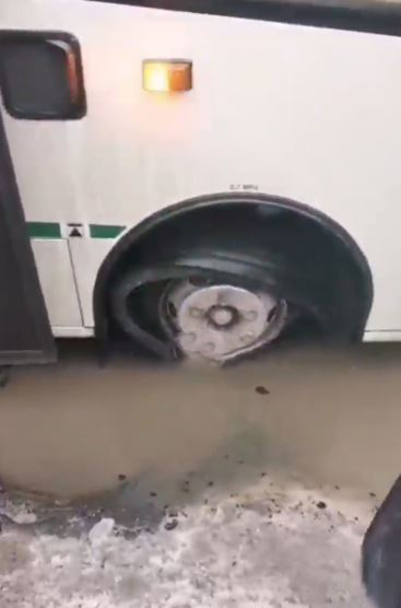 Взорванное колесо