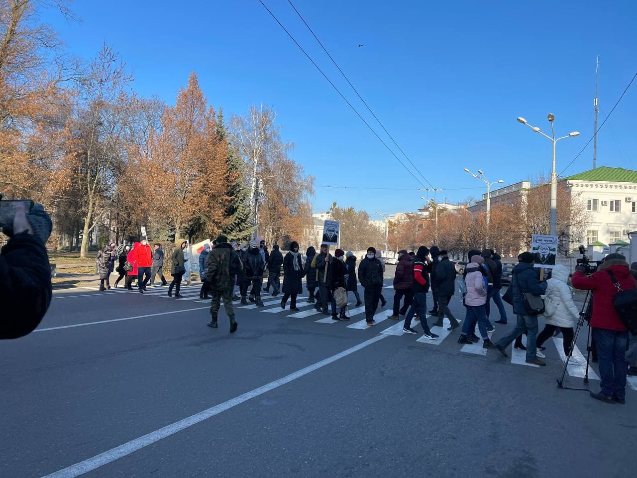 Протестующие требуют диалога с Мамаем