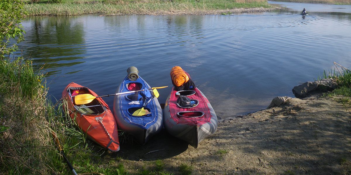 Сплав на байдарках
