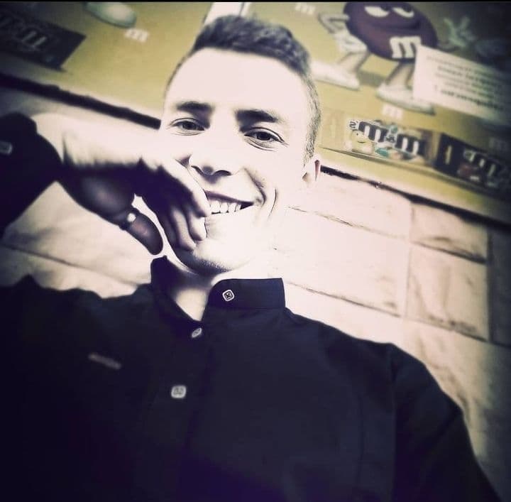 Избитый полтавец. Фото: https://t.me/huevajapoltava