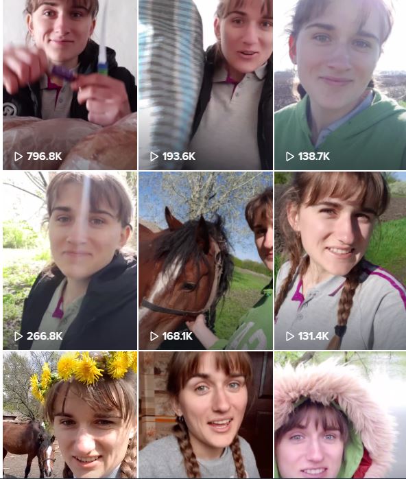 TikTok Дарьи. Фото: https://www.tiktok.com/@dasha_evtukh?