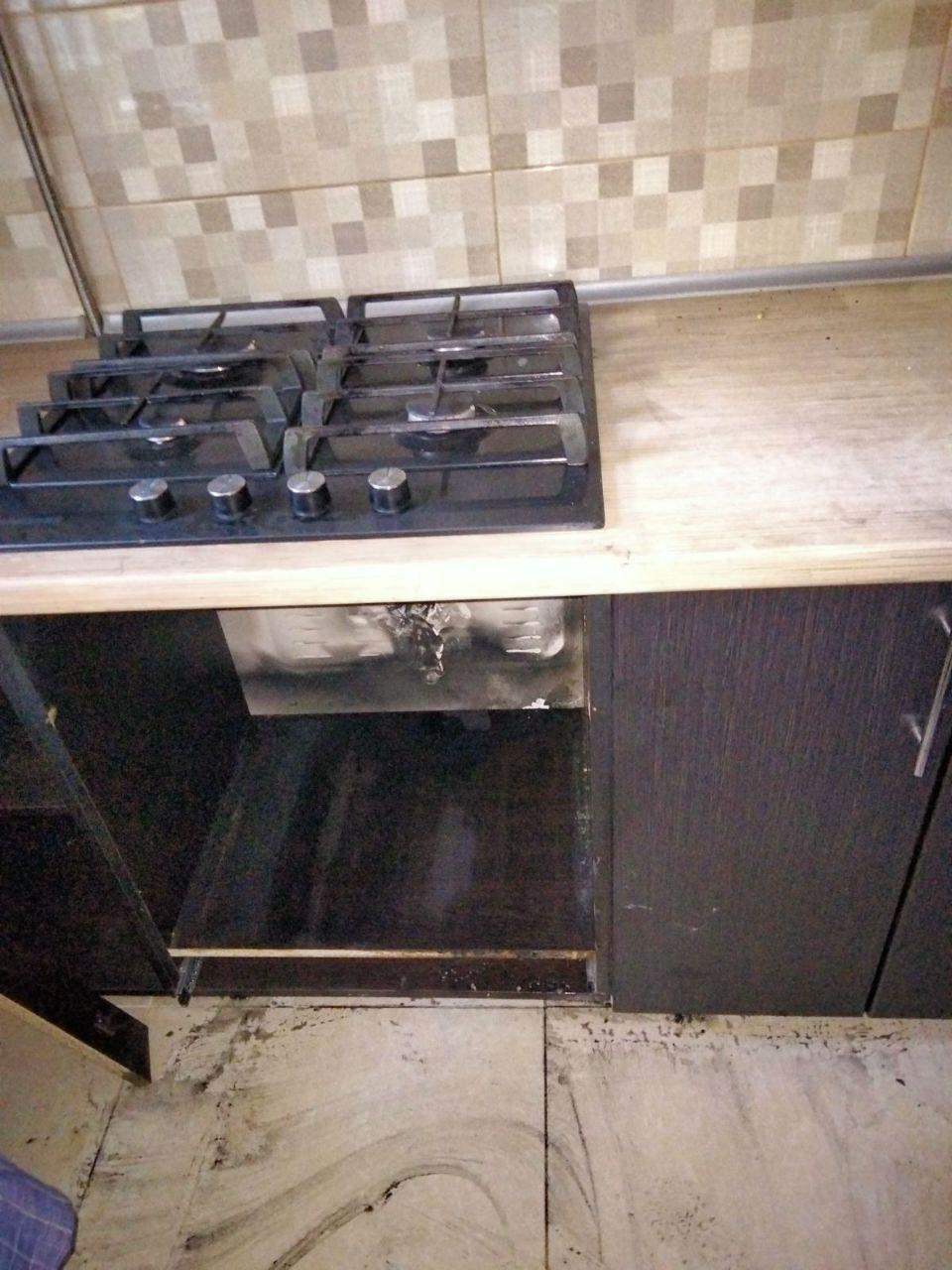 Сгоревшая духовка. Фото: https://poltavagaz.com.ua/?p=12271