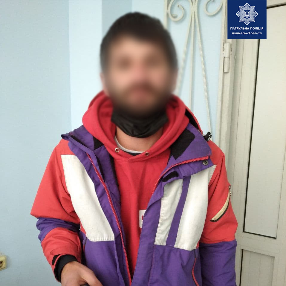 Мужчина пытался скрыться от полиции. Фото: https://www.facebook.com/492816327587839/posts/1607949932741134/