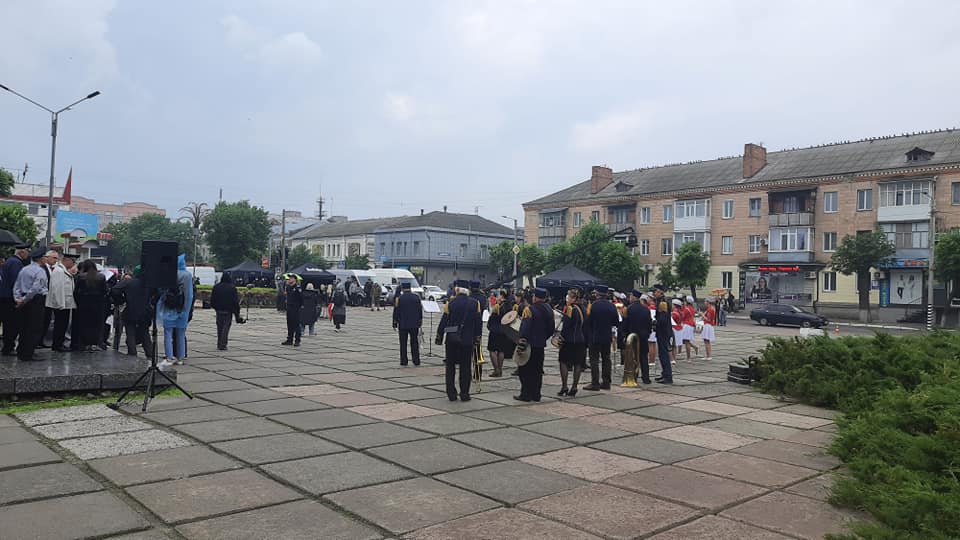 В Лубнах снимают фильм. Фото: https://www.realnilubny.com.ua/