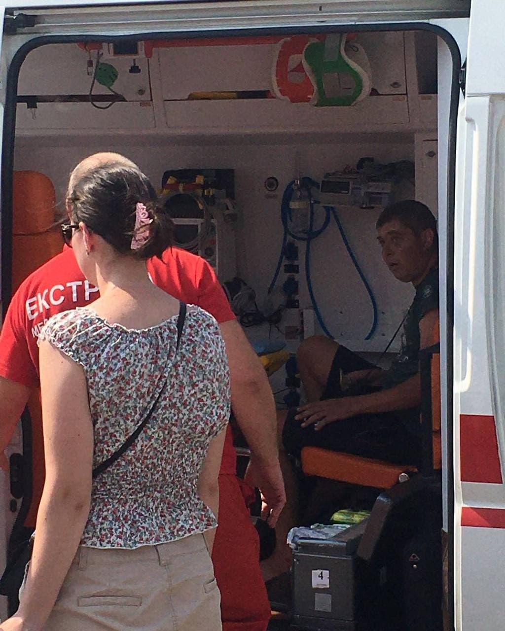 Водителя госпитализировали после ДТП. Фото: poltava shosho